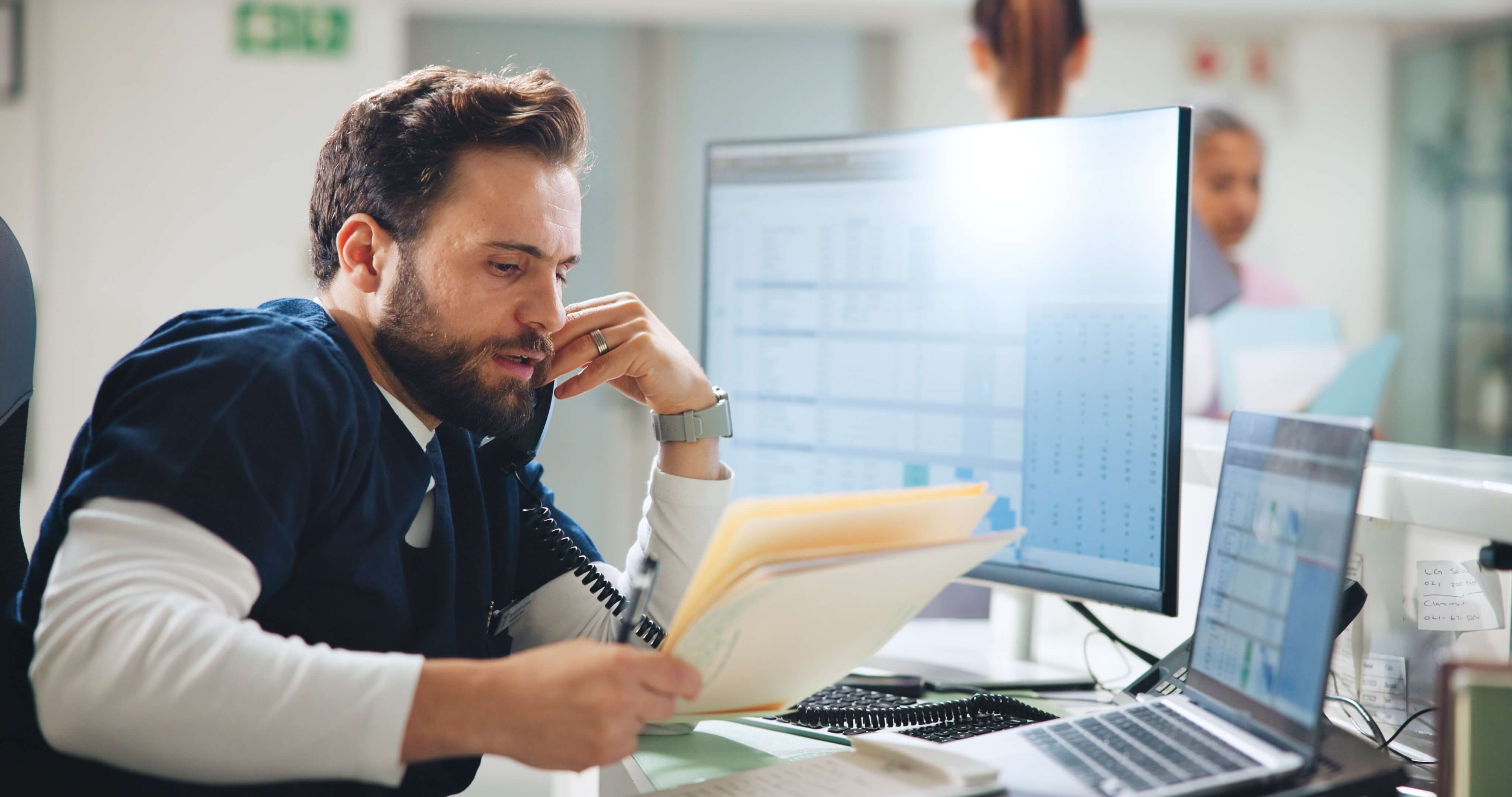 Healthcare Medical Clinic Using Voice Solutions VoIP